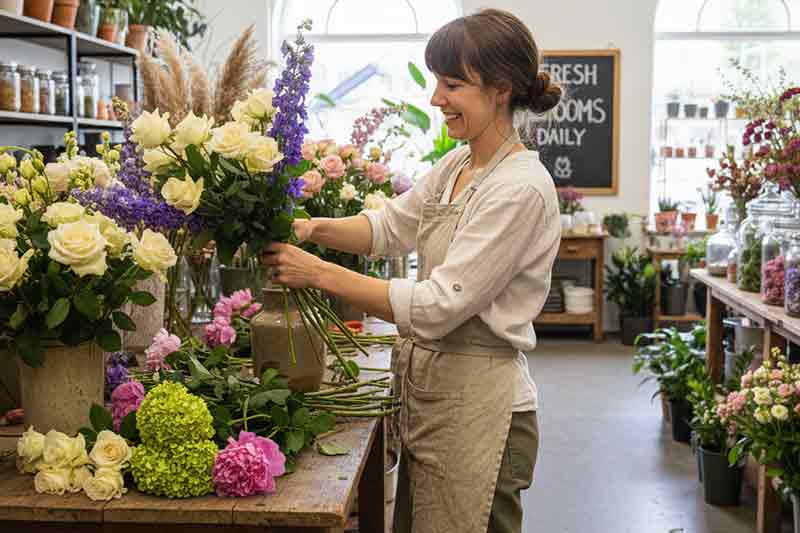 How to become a florist